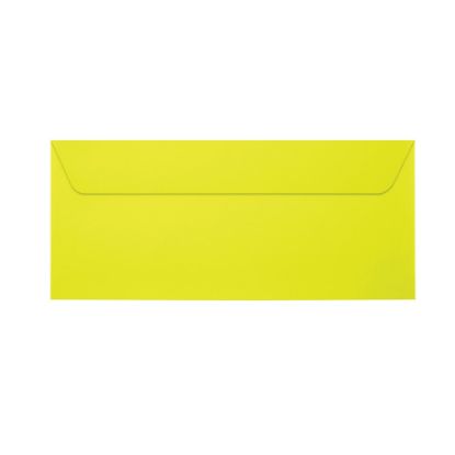 Picture of LUX #10 Envelopes, Full-Face Window, Gummed Seal, Citrus, Pack Of 50