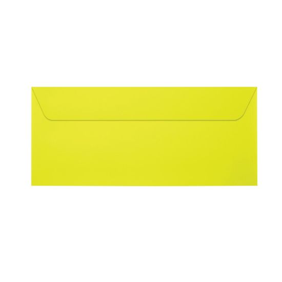 Picture of LUX #10 Envelopes, Full-Face Window, Gummed Seal, Citrus, Pack Of 50