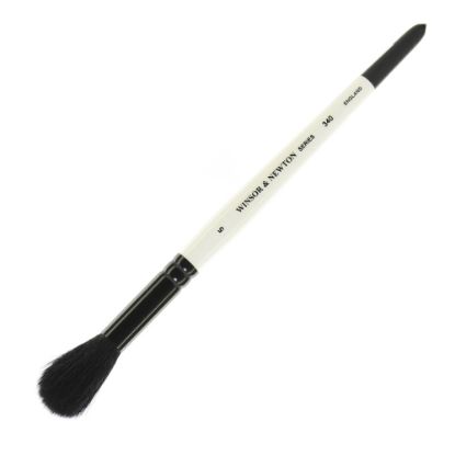 Picture of Winsor & Newton Series 340 Paint Brush, Mop Bristle, Pony & Goat Hair, White, Size 5