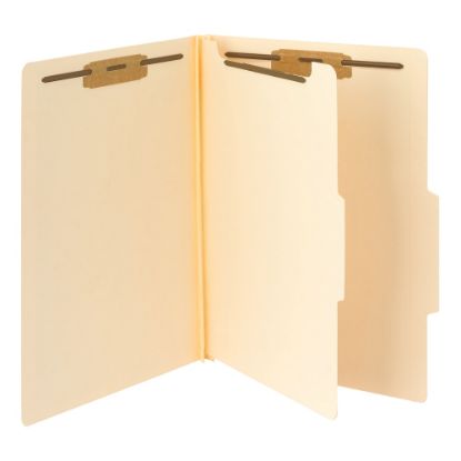 Picture of Smead Manila Classification Folders, 1 Divider, Legal Size, Box Of 10