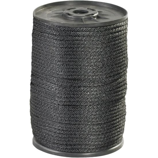 Picture of Partners Brand Solid Braided Nylon Rope, 320 Lb, 1/8in x 500ft, Black