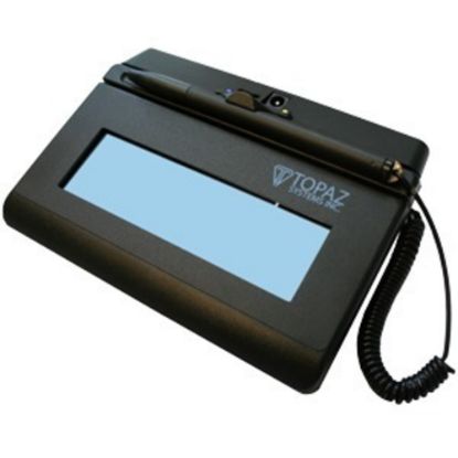 Picture of Topaz SigLite T-LBK460-BT2-R Signature Pad - LCD - 4.40in x 1.40in Active Area LCD