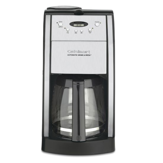 Picture of Cuisinart DGB-550BKP1 Grind & Brew 12-Cup Automatic Coffeemaker, Black/Silver