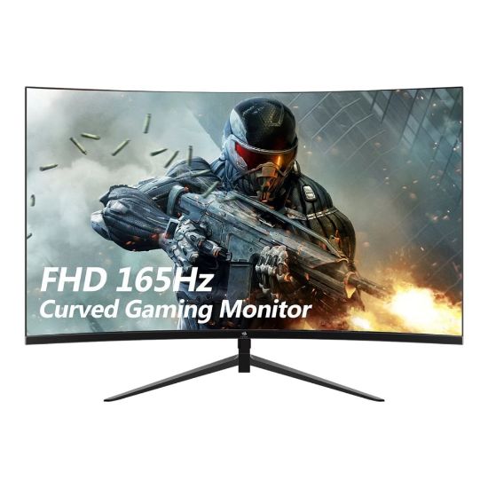 Picture of Z-edge UG24 - LED monitor - curved - 24in - 1920 x 1080 Full HD (1080p) @ 165 Hz - 1 ms - HDMI, DisplayPort - black