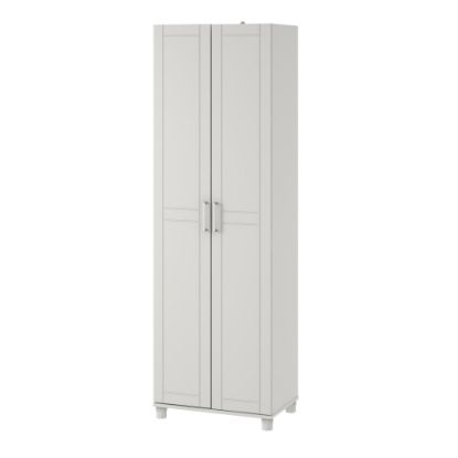 Picture of Ameriwood Home Callahan 24in Utility Storage Cabinet, 5 Shelves, White