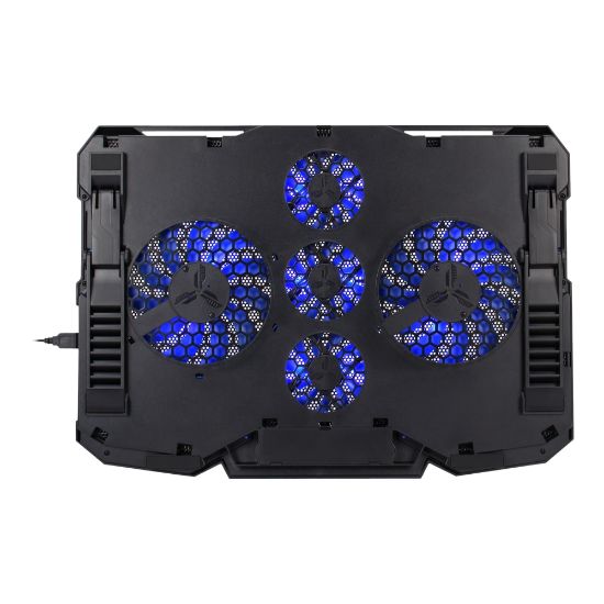 Picture of ENHANCE Cryogen - Notebook cooling pad - 17in - black with blue accents