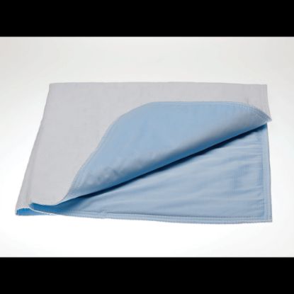 Picture of Wave Underpads, 32in x 36in, Blue/White, Pack Of 12