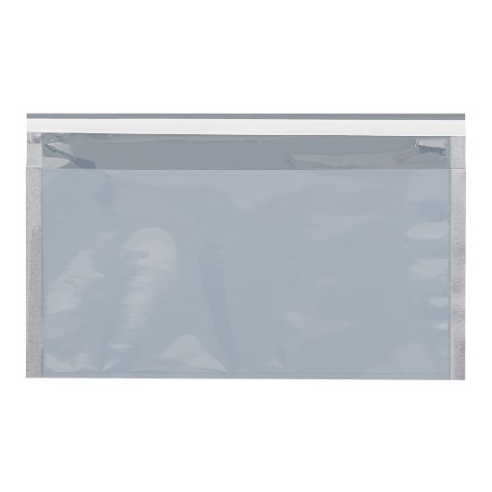 Picture of Partners Brand Glamour Mailers, 10-1/4inH x 6-1/4inW x 1/16inD, Translucent Silver, Case Of 250 Mailers