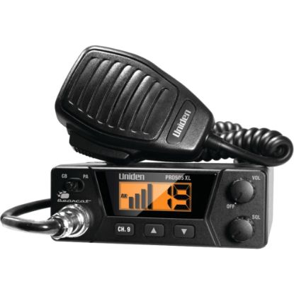 Picture of Uniden Professional Series 40-Channel Compact CB Radio, 4.75inH x 4.88inW x 7.5inD, Black, PRO505XL