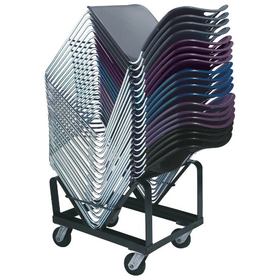 Picture of National Public Seating Stack Chair Dolly, DY85, 26inH x 20-1/2inW x 21inD, Black