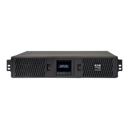 Picture of Eaton Tripp Lite Series SmartOnline 1000VA 900W 120V Double-Conversion Sine Wave UPS - 8 Outlets, Extended Run, Network Card Option, LCD, USB, DB9, 2U Rack/Tower Battery Backup - UPS - AC 100/110/115/120/127 V - 900 Watt - 1000 VA - RS-232, USB