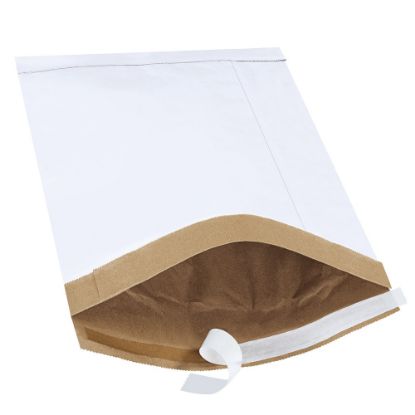 Picture of Partners Brand White Self-Seal Padded Mailers, #4, 9 1/2in x 14 1/2in, Pack Of 25