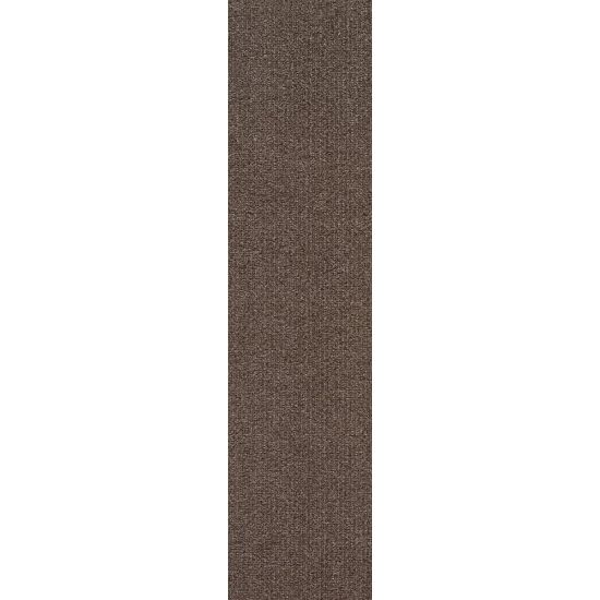 Picture of Foss Floors Edge Peel & Stick Carpet Planks, 9in x 36in, Espresso, Set Of 16 Planks