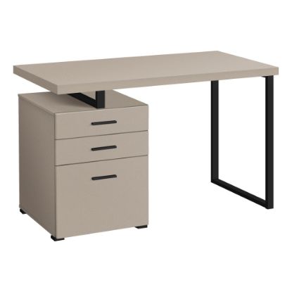 Picture of Monarch Specialties Melody 48inW Computer Desk, Taupe