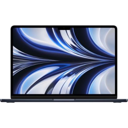 Picture of Apple MacBook Air Laptop, 13.6in Screen, Apple M2, 8GB Memory, 512GB Solid State Drive, Midnight, macOS Monterey, WiFi 6