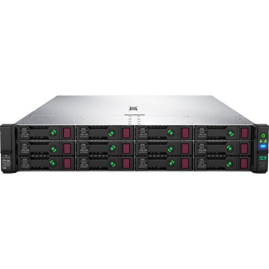 Picture of HPE ProLiant DL380 G10 2U Rack Server - 1 x Xeon Gold 6242 - 32 GB RAM HDD SSD - Serial ATA/600, 12Gb/s SAS Controller - 2 Processor Support - 16 MB Graphic Card - 10 Gigabit Ethernet, 25 Gigabit Ethernet - 8 x SFF Bay(s)