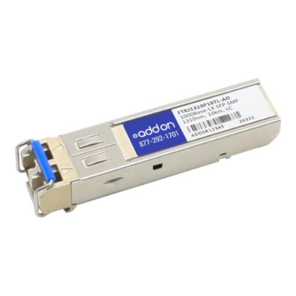 Picture of AddOn Finisar FTRJ1319P1BTL Compatible TAA Compliant 1000Base-LX SFP Transceiver (SMF, 1310nm, 10km, LC) - 100% compatible and guaranteed to work