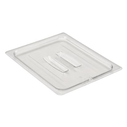 Picture of Cambro Camwear 1/2 Food Pan Lids With Handles, Clear, Set Of 6 Lids