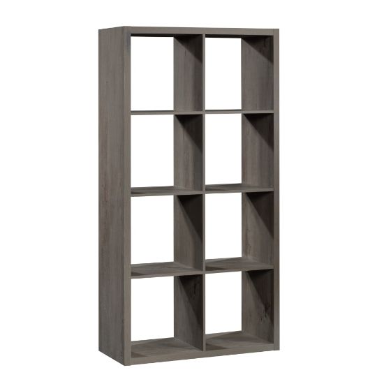 Picture of Sauder Select 58inH 8-Cube Storage Bookcase, Mystic Oak