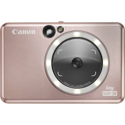 Picture of Canon IVY CLIQ+2 8 Megapixel Instant Digital Camera - Rose Gold - Autofocus - Optical Viewfinder