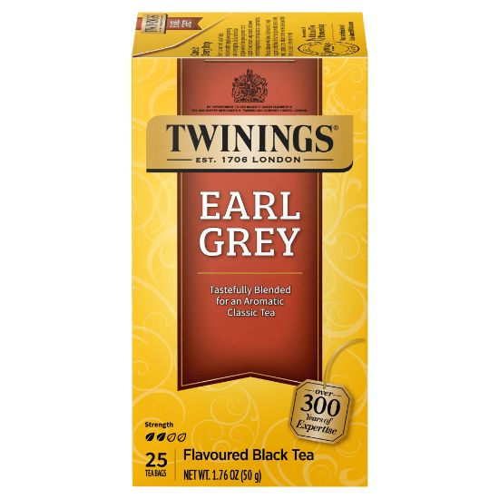 Picture of Twinings Earl Grey Tea, 1.41 Oz, Box Of 25