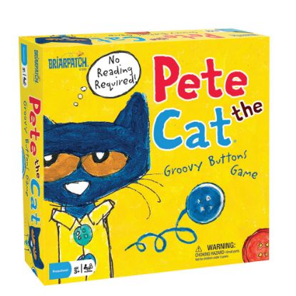 Picture of University Games Briarpatch Pete The Cat Groovy Buttons Game, Pre-K To Grade 1