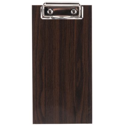 Picture of Hoffman Menu Holder/Check Presenter, 4in x 8in, Dark Wood, Set Of 24 Holders