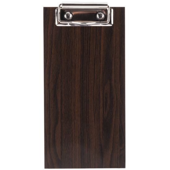 Picture of Hoffman Menu Holder/Check Presenter, 4in x 8in, Dark Wood, Set Of 24 Holders