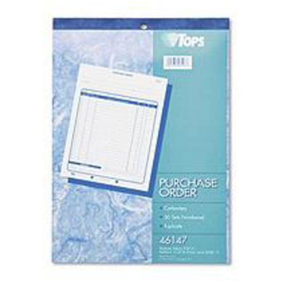 Picture of TOPS Purchase Order Book, Carbonless, 2 Parts, 5-1/2in x 7-7/8in