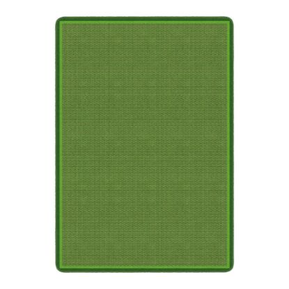 Picture of Flagship Carpets All Over Weave Area Rug, 6ft x 8-1/3ft, Green