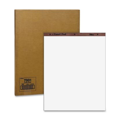 Picture of TOPS Plain Paper Easel Pads, 27in x 34in, 50 Sheets, Carton Of 4