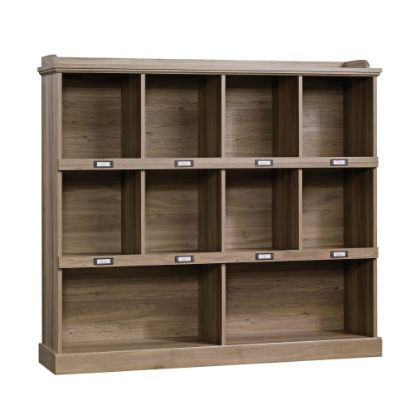 Picture of Sauder Barrister Lane Cubby Bookcase, Salt Oak