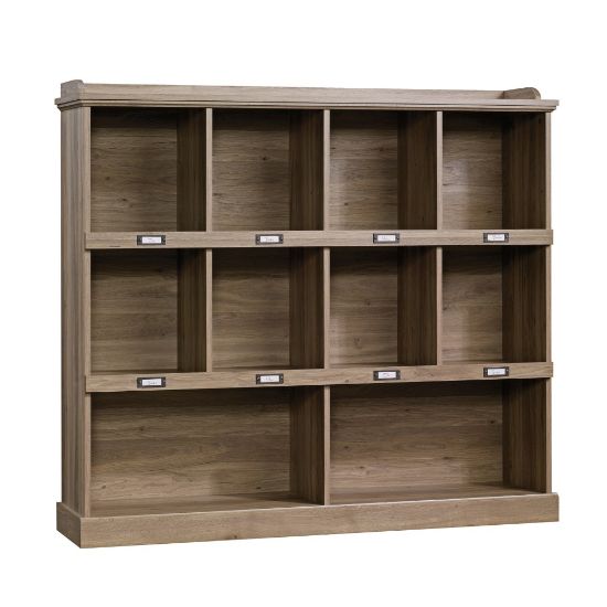 Picture of Sauder Barrister Lane Cubby Bookcase, Salt Oak