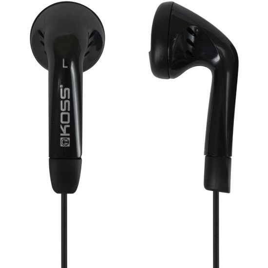 Picture of Koss KE5 Wired Earbuds, Black, KSSKE5K