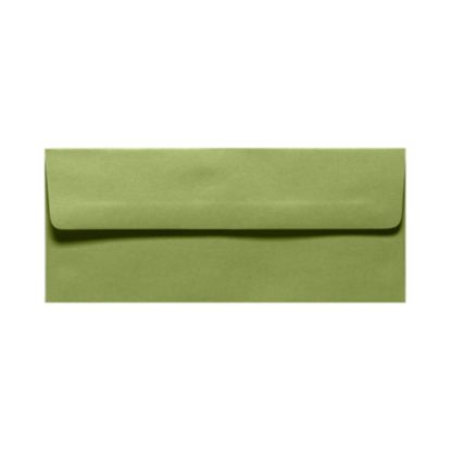 Picture of LUX #10 Envelopes, Peel & Press Closure, Avocado Green, Pack Of 500