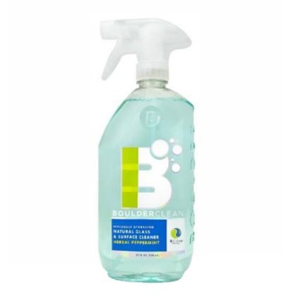 Picture of Boulder Clean BOULDER Glass And Surface Cleaner, 28 mL, Herbal Peppermint