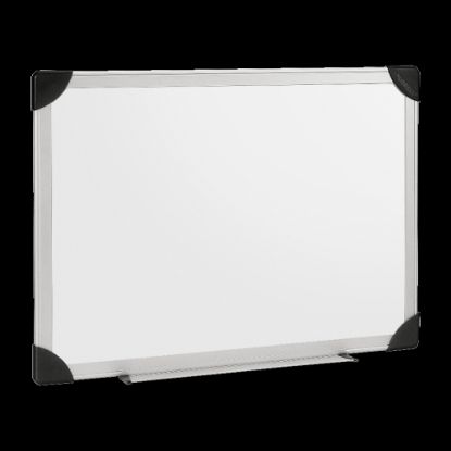 Picture of Lorell Non-Magnetic Dry-Erase Whiteboard, 72in x 48in, Aluminum Frame With Silver Finish