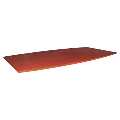 Picture of Lorell Essentials Conference Boat-Shaped Table Top, 2-Piece, 96inW, Cherry