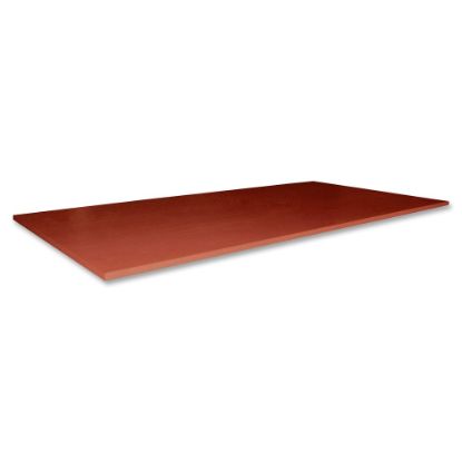 Picture of Lorell Essentials Conference Rectangle Table Top, 2-Piece, 96inW, Cherry