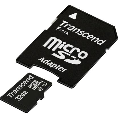 Picture of Transcend Premium 32 GB Class 10/UHS-I microSDHC - 90 MB/s Read - 25 MB/s Write