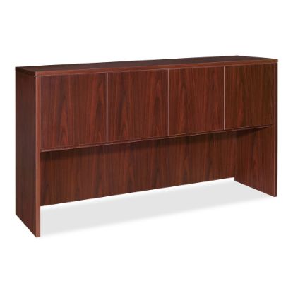 Picture of Lorell Essentials Series Hutch, 48inW, Mahogany