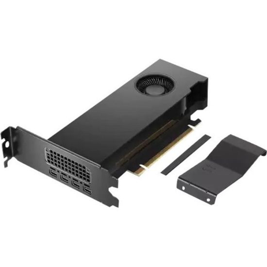 Picture of Lenovo NVIDIA RTX A2000 Graphic Card - 12 GB GDDR6 - 7680 x 4320 - PCI Express 4.0 x16 - 4 x Mini DisplayPort - Mini DisplayPort