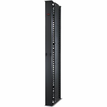 Picture of APC by Schneider Electric Cable Manager - Cable Manager - Black - 1 - 1U Rack Height