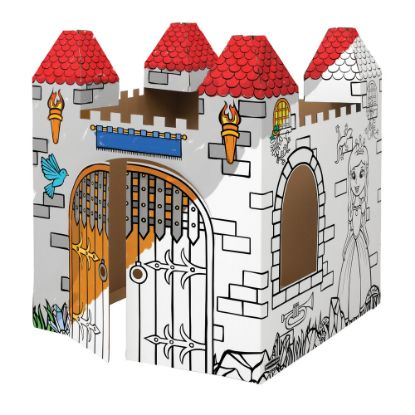 Picture of Bankers Box At Play Playhouse, 43-1/4in x 37in x 37in, Castle