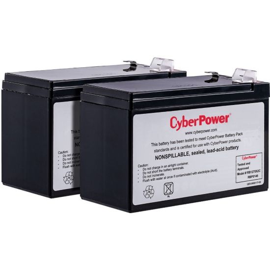 Picture of CyberPower RB1270X2C Replacement Battery Cartridge - 2 X 12 V / 7 Ah Sealed Lead-Acid Battery, 18MO Warranty