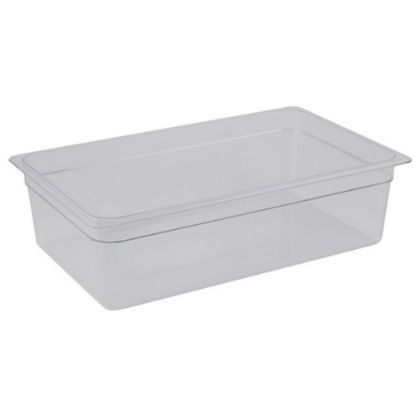 Picture of Cambro Full Size Camwear Food Pan, 8in x 21in x 12in, Clear