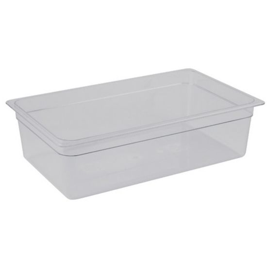 Picture of Cambro Full Size Camwear Food Pan, 8in x 21in x 12in, Clear