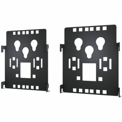 Picture of APC by Schneider Electric Mounting Bracket for Cable Manager - Black - 1 Each