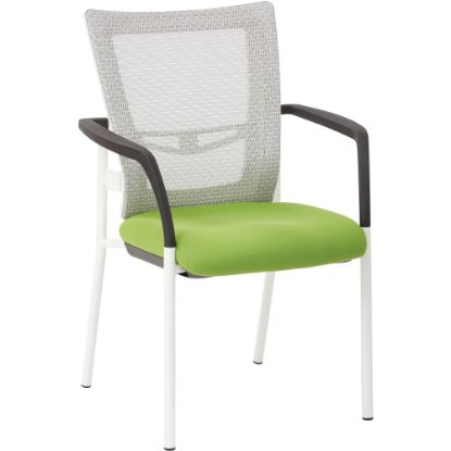 Picture of Office Star Low-Back Mesh Visitors Chair, Green