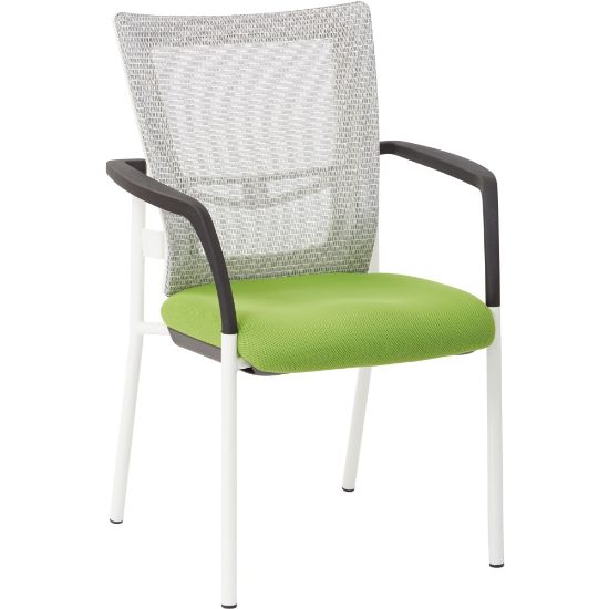 Picture of Office Star Low-Back Mesh Visitors Chair, Green